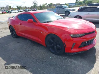 2018 Chevrolet Camaro 1LT with VIN 1G1FB1RX4J0115866, listed as a IAAI auction lot 41153245 with 71,582 mi miles. Bid and sale history available at carsss.com. Image 1.