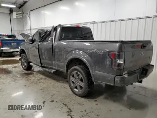 2020 Ford F-150 XL with VIN 1FTEX1EP5LKD63481, listed as a Copart auction lot 41990225 with 54,351 mi miles and Salvage Title. Bid and sale history available at carsss.com. Image 2.