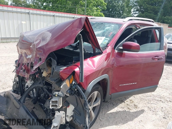 2019 Jeep Cherokee Limited z VIN 1C4PJLDB1KD443567, wystawiony jako IAAI lot #42260548 z przebiegiem Nie podano mil oraz . Historia ofert i sprzedaży dostępna na DreamBid. Obrazek 6.