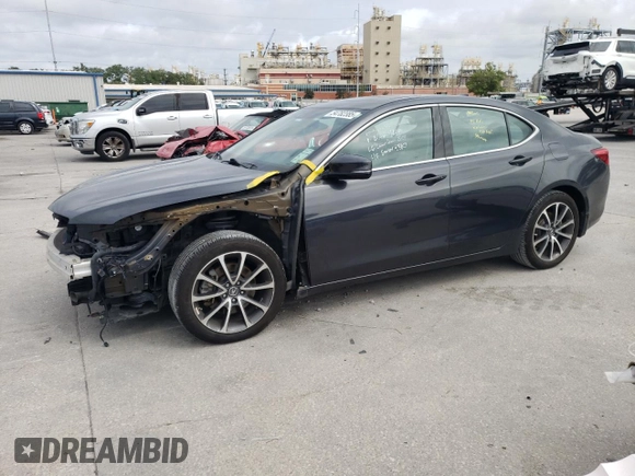 2016 Acura TLX Advance with VIN 19UUB3F70GA002970, listed as a Copart auction lot 54782385 with 83,788 mi miles and Salvage title. Bid and sale history available at DreamBid. Image 1.