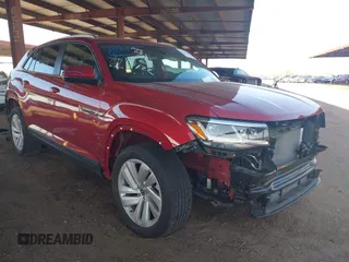 2023 Volkswagen Atlas SE with VIN 1V2JE2CA3PC218818, listed as a IAAI auction lot 42454968 with 12,975 mi miles and . Bid and sale history available at DreamBid. Image 1.