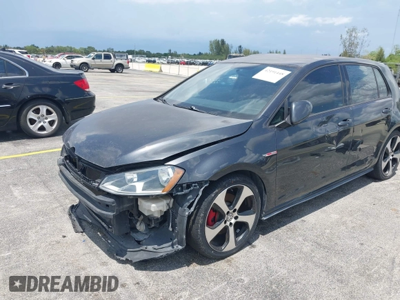 2015 Volkswagen GTI SE with VIN 3VW4T7AU0FM043274, listed as a IAAI auction lot 42191448 with 108,094 mi miles and . Bid and sale history available at DreamBid. Image 6.