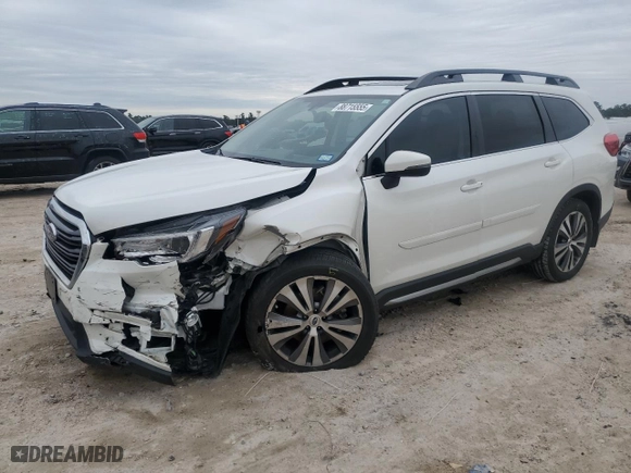 2021 Subaru Ascent Limited with VIN 4S4WMAPD9M3428937, listed as a Copart auction lot 88715555 with 101,900 mi miles and Salvage Title. Bid and sale history available at carsss.com. Image 1.
