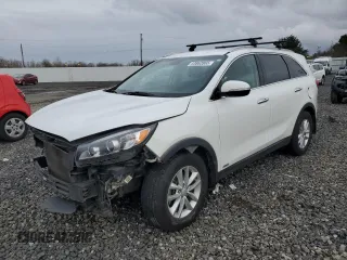 2018 Kia Sorento LX with VIN 5XYPGDA36JG415684, listed as a Copart auction lot 43862865 with 119,362 mi miles and Salvage Title. Bid and sale history available at carsss.com. Image 1.