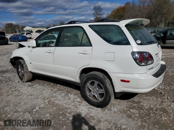 2002 Lexus RX 300 with VIN JTJGF10U920136570, listed as a Copart auction lot 81539884 with 155,785 mi miles and Salvage Title. Bid and sale history available at carsss.com. Image 2.