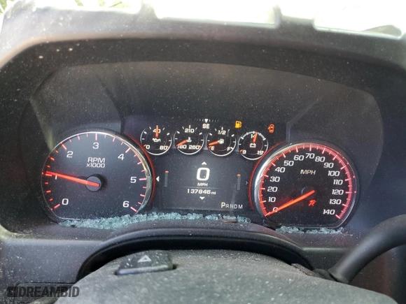 2014 GMC Sierra 1500 Denali with VIN 3GTU2WEC4EG319034, listed as a Copart auction lot 47754545 with 137,846 mi miles and Salvage Title. Bid and sale history available at carsss.com. Image 9.