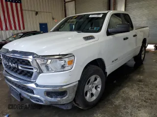 2023 Ram 1500 Big Horn z VIN 1C6RRFBG1PN554291, wystawiony jako Copart lot #59908015 z przebiegiem 23 248 mil mil oraz Czysty tytuł • Clean title. Historia ofert i sprzedaży dostępna na DreamBid. Obrazek 1.