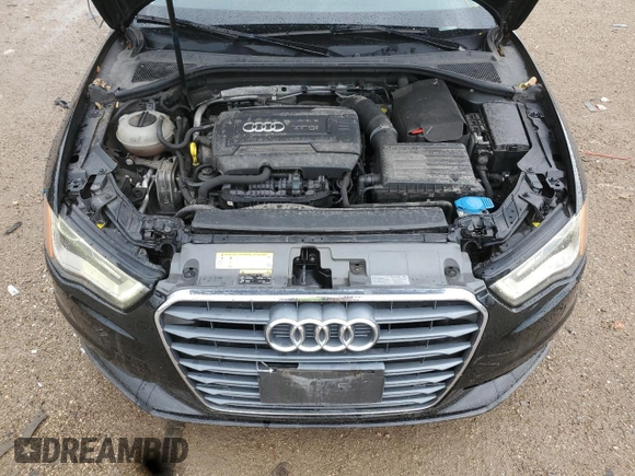 2015 Audi A3 Premium with VIN WAUACGFF9F1061797, listed as a Copart auction lot 61190735 with 78,951 mi miles and Salvage title. Bid and sale history available at DreamBid. Image 11.