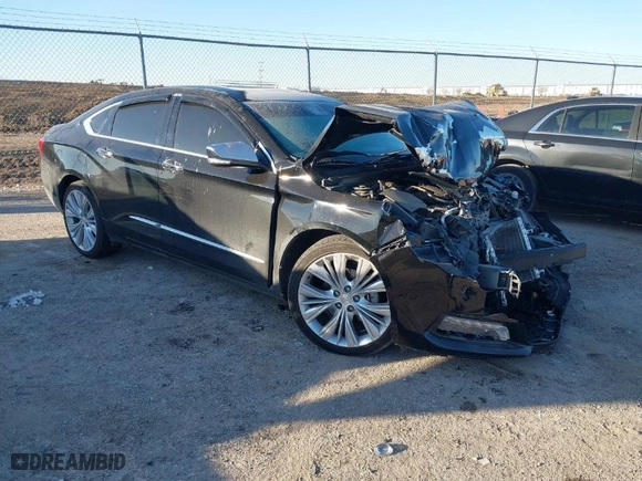 2014 Chevrolet Impala LTZ with VIN 2G1155S36E9271760, listed as a IAAI auction lot 41395231 with 151,203 mi miles. Bid and sale history available at carsss.com. Image 1.