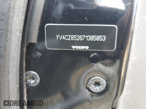 2007 Volvo XC90 V8 with VIN YV4CZ852671385853, listed as a Copart auction lot 42545245 with 155,387 mi miles and Salvage Title. Bid and sale history available at carsss.com. Image 13.