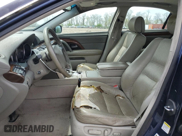 2006 Acura RL z VIN JH4KB165X6C011153, wystawiony jako Copart lot #53425365 z przebiegiem 197 781 mil mil oraz Szkoda całkowita • Salvage title. Historia ofert i sprzedaży dostępna na DreamBid. Obrazek 7.