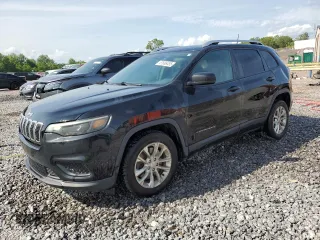 2020 Jeep Cherokee Latitude with VIN 1C4PJLCB8LD614754, listed as a Copart auction lot 57688455 with 111,918 mi miles and Salvage title. Bid and sale history available at DreamBid. Image 1.