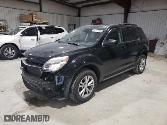 2017 Chevrolet Equinox LT with VIN 2GNALCEK1H1501431, listed as a Copart auction lot 50335225 with 120,788 mi miles and Salvage Title. Bid and sale history available at DreamBid. Image 1.