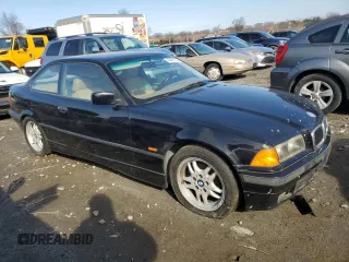 1997 BMW 3 Series 328is with VIN WBABG1323VET04177, listed as a Copart auction lot 44462755 with 166,108 mi miles and Clean Title. Bid and sale history available at carsss.com. Image 4.