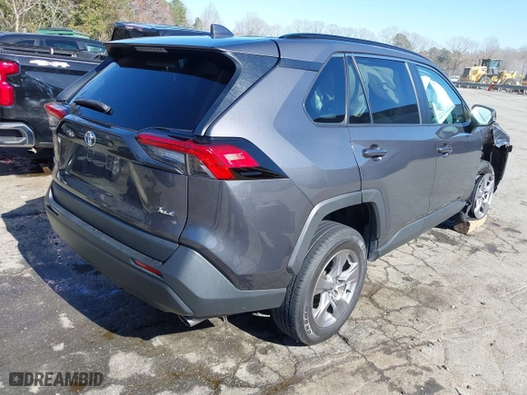 2022 Toyota RAV4 XLE with VIN 2T3W1RFVXNW201664, listed as a IAAI auction lot 41781586 with 59,236 mi miles. Bid and sale history available at carsss.com. Image 4.