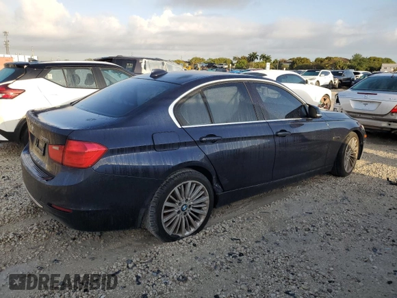 2013 BMW 3 Series 328i with VIN WBA3C1C55DF438191, listed as a Copart auction lot 51116325 with 175,440 mi miles and Salvage Title. Bid and sale history available at carsss.com. Image 3.