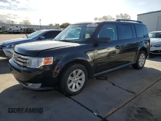 2012 Ford Flex SE with VIN 2FMGK5BCXCBD20972, listed as a Copart auction lot 45088295 with 103,500 mi miles and Salvage Title. Bid and sale history available at carsss.com. Image 1.