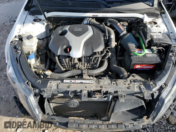 2013 Kia Optima SX with VIN 5XXGR4A66DG111610, listed as a Copart auction lot 84654084 with 172,072 mi miles and Salvage title. Bid and sale history available at DreamBid. Image 11.