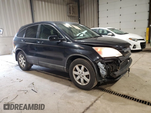 2008 Honda CR-V EX-L with VIN 5J6RE48778L016833, listed as a Copart auction lot 53728685 with 138,435 mi miles and Salvage Title. Bid and sale history available at carsss.com. Image 4.