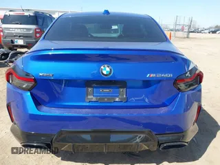 2024 BMW 2 Series M240i xDrive with VIN 3MW53CM07R8E05569, listed as a IAAI auction lot 41699602 with 5,308 mi miles and . Bid and sale history available at carsss.com. Image 16.
