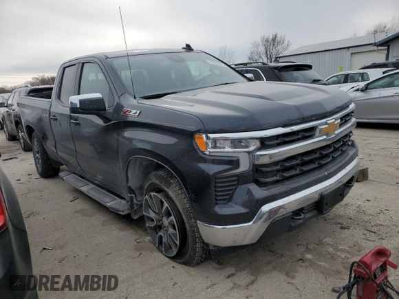 2023 Chevrolet Silverado 1500 LT with VIN 1GCRDDED4PZ314318, listed as a Copart auction lot 42052525 with 27,815 mi miles and Salvage Title. Bid and sale history available at carsss.com. Image 4.