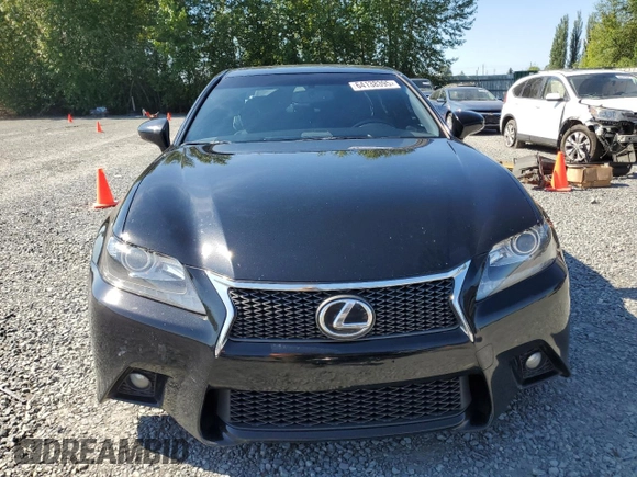 2015 Lexus GS 350 with VIN JTHCE1BL9FA006957, listed as a Copart auction lot 64138395 with 122,093 mi miles and Salvage title. Bid and sale history available at DreamBid. Image 5.