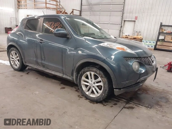 2011 Nissan Juke SL with VIN JN8AF5MV7BT026204, listed as a IAAI auction lot 41476430 with 104,354 mi miles. Bid and sale history available at carsss.com. Image 1.