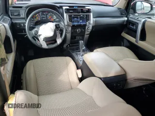 2022 Toyota 4Runner SR5 with VIN JTEMU5JR4N6019845, listed as a Copart auction lot 51411635 with 43,311 mi miles and Salvage title. Bid and sale history available at DreamBid. Image 8.