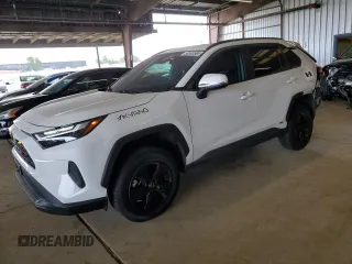 2022 Toyota RAV4 XLE with VIN 2T3P1RFV1NC315039, listed as a Copart auction lot 59540565 with 35,411 mi miles and Salvage title. Bid and sale history available at DreamBid. Image 1.