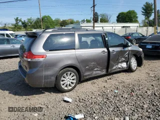 2014 Toyota Sienna LE with VIN 5TDJK3DC0ES080201, listed as a Copart auction lot 55147745 with 133,216 mi miles and Salvage Title. Bid and sale history available at DreamBid. Image 3.