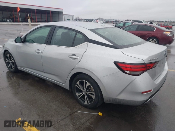 2021 Nissan Sentra SV with VIN 3N1AB8CV6MY286200, listed as a IAAI auction lot 41742186 with 68,851 mi miles and . Bid and sale history available at DreamBid. Image 3.