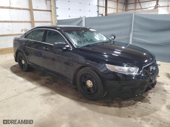 2014 Ford Sedan Police Interceptor with VIN 1FAHP2MKXEG138252, listed as a Copart auction lot 86404964 with 256,199 mi miles and Clean Title. Bid and sale history available at carsss.com. Image 4.