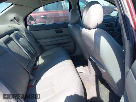 2005 Mercury Sable LS with VIN 1MEFM55S55A613639, listed as a IAAI auction lot 42189278 with 139,116 mi miles and . Bid and sale history available at DreamBid. Image 8.