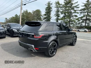 2018 Land Rover Range Rover Sport HSE with VIN SALWR2RV7JA199367, listed as a Copart auction lot 54084925 with 133,299 mi miles and Clean Title. Bid and sale history available at carsss.com. Image 3.
