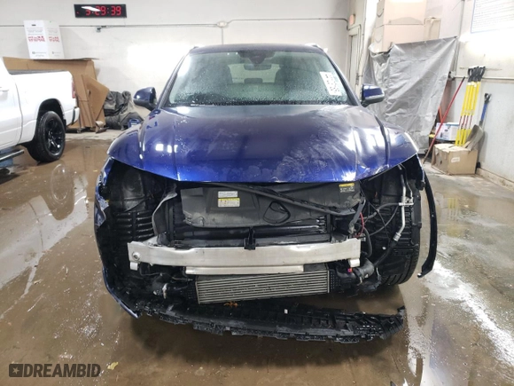 2022 Audi Q5 S line Premium with VIN WA1GAAFY4N2050453, listed as a Copart auction lot 44123185 with 44,208 mi miles and Salvage Title. Bid and sale history available at carsss.com. Image 5.