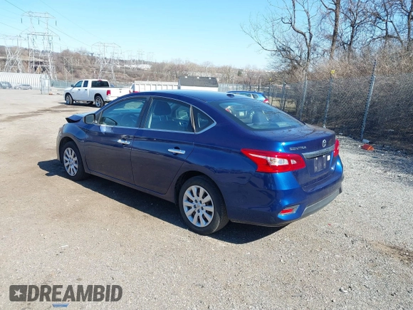 2017 Nissan Sentra S with VIN 3N1AB7AP7HY240640, listed as a IAAI auction lot 41753586 with 93,586 mi miles and . Bid and sale history available at carsss.com. Image 3.