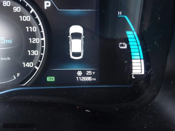 2019 Hyundai Ioniq Plug-In Hybrid Limited with VIN KMHC75LD7KU147976, listed as a IAAI auction lot 41059527 with NaN miles. Bid and sale history available at carsss.com. Image 16.