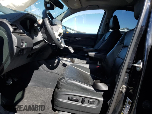 2016 Honda Pilot Elite with VIN 5FNYF6H05GB023861, listed as a Copart auction lot 47488165 with 95,632 mi miles and Salvage Title. Bid and sale history available at carsss.com. Image 7.