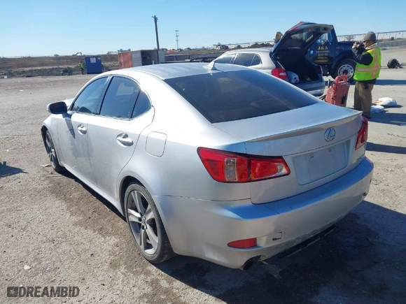 2011 Lexus IS 250 with VIN JTHBF5C25B5148652, listed as a IAAI auction lot 41412402 with NaN miles. Bid and sale history available at carsss.com. Image 3.