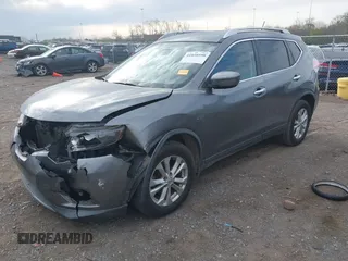 2016 Nissan Rogue S with VIN KNMAT2MT2GP688080, listed as a IAAI auction lot 41850598 with 202,507 mi miles and . Bid and sale history available at DreamBid. Image 17.