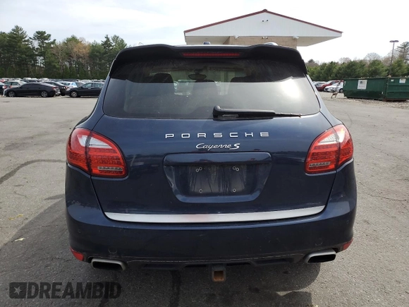 2014 Porsche Cayenne S with VIN WP1AB2A26ELA56135, listed as a Copart auction lot 54850805 with 126,406 mi miles and Salvage title. Bid and sale history available at DreamBid. Image 6.