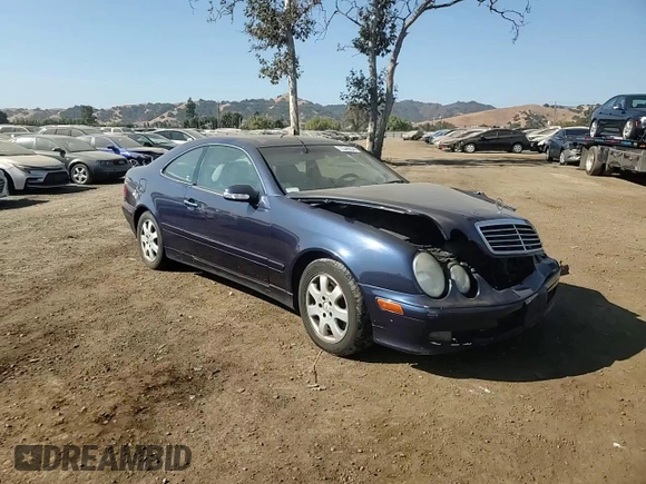 2000 Mercedes-Benz CLK 320/430 with VIN WDBLJ65G4YF161087, listed as a Copart auction lot 73549254 with 236,864 mi miles and Salvage Title. Bid and sale history available at DreamBid. Image 10.
