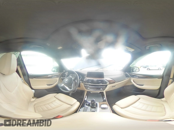2019 BMW X3 xDrive30i with VIN 5UXTR9C59KLE11205, listed as a Copart auction lot 49008155 with Not Provided miles and Salvage Title. Bid and sale history available at DreamBid. Image 13.