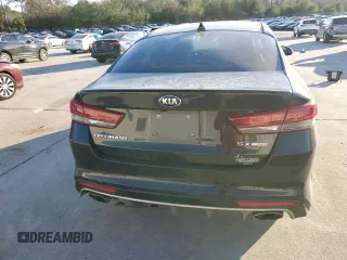 2016 Kia Optima SX Turbo with VIN 5XXGW4L21GG064414, listed as a Copart auction lot 88522155 with 106,023 mi miles and Salvage Title. Bid and sale history available at carsss.com. Image 6.