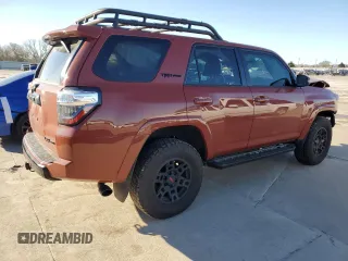 2024 Toyota 4Runner TRD Pro with VIN JTELU5JR9R6278655, listed as a Copart auction lot 47546085 with 4,964 mi miles and Clean title. Bid and sale history available at DreamBid. Image 3.