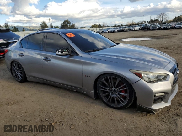 2017 Infiniti Q50 Red Sport 400 z VIN JN1FV7AP7HM850957, wystawiony jako Copart lot #46323425 z przebiegiem 98 204 mil mil oraz Szkoda całkowita • Salvage title. Historia ofert i sprzedaży dostępna na DreamBid. Obrazek 4.