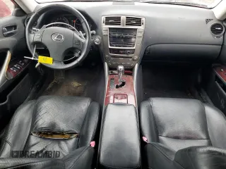 2006 Lexus IS 250 with VIN JTHCK262565000825, listed as a Copart auction lot 51835875 with 134,497 mi miles and Salvage Title. Bid and sale history available at DreamBid. Image 8.
