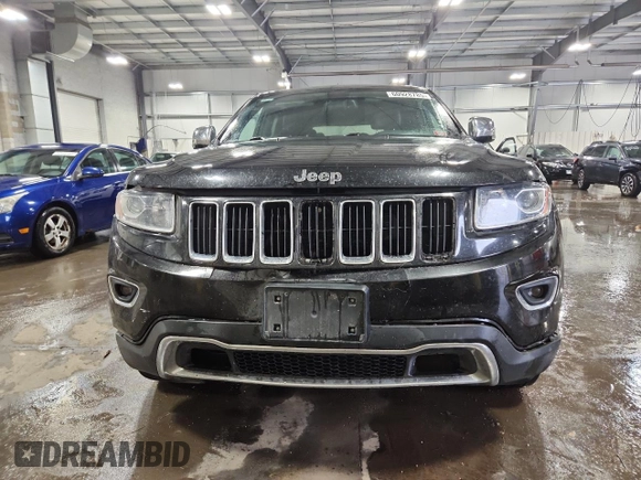2014 Jeep Grand Cherokee Limited with VIN 1C4RJFBG2EC172683, listed as a Copart auction lot 60928785 with 193,247 mi miles and Salvage title. Bid and sale history available at DreamBid. Image 5.