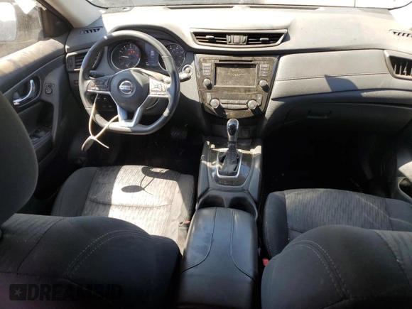 2019 Nissan Rogue SV with VIN 5N1AT2MT6KC703918, listed as a Copart auction lot 46546615 with 165,632 mi miles and Salvage Title. Bid and sale history available at carsss.com. Image 8.