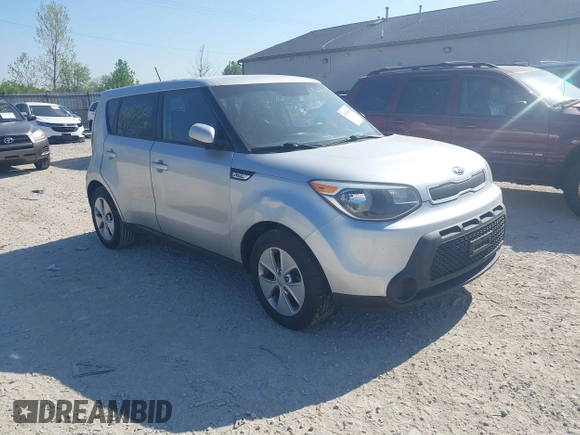 2016 Kia Soul with VIN KNDJN2A26G7868183, listed as a IAAI auction lot 42059503 with 115,560 mi miles. Bid and sale history available at carsss.com. Image 1.